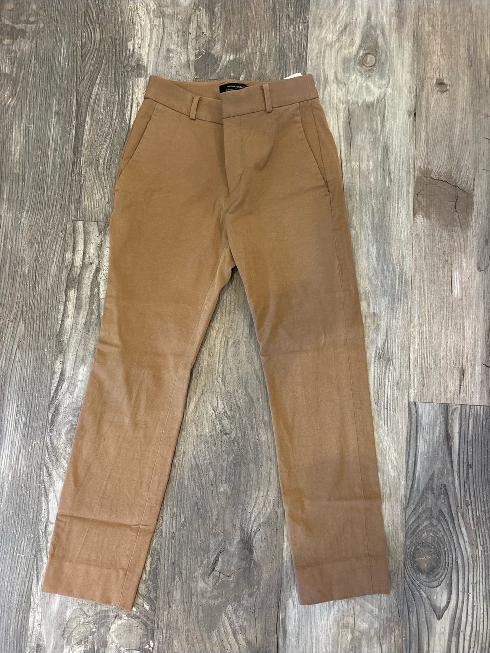 Banana Republic Tan Chinos - Slim Straight Fit Size 00 petite ankle